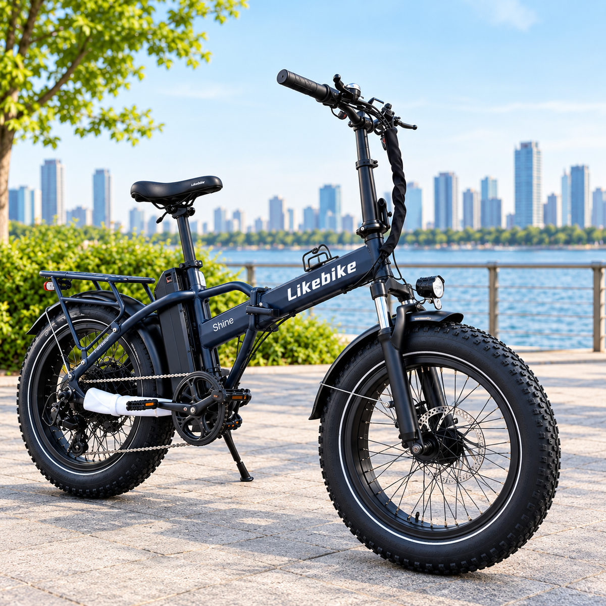 Likebike Shine – Vélo Électrique Pliable Fat Bike