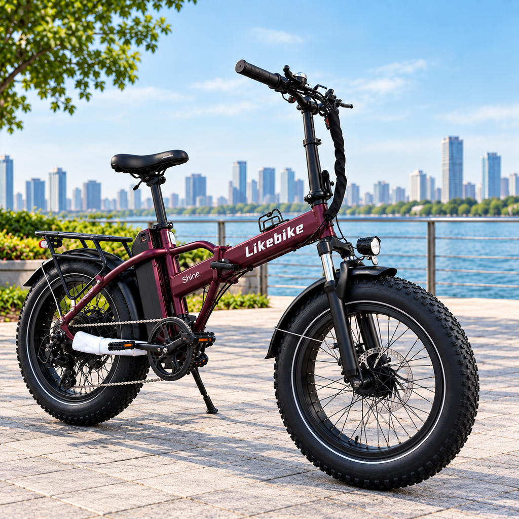 Likebike Shine – Vélo Électrique Pliable Fat Bike