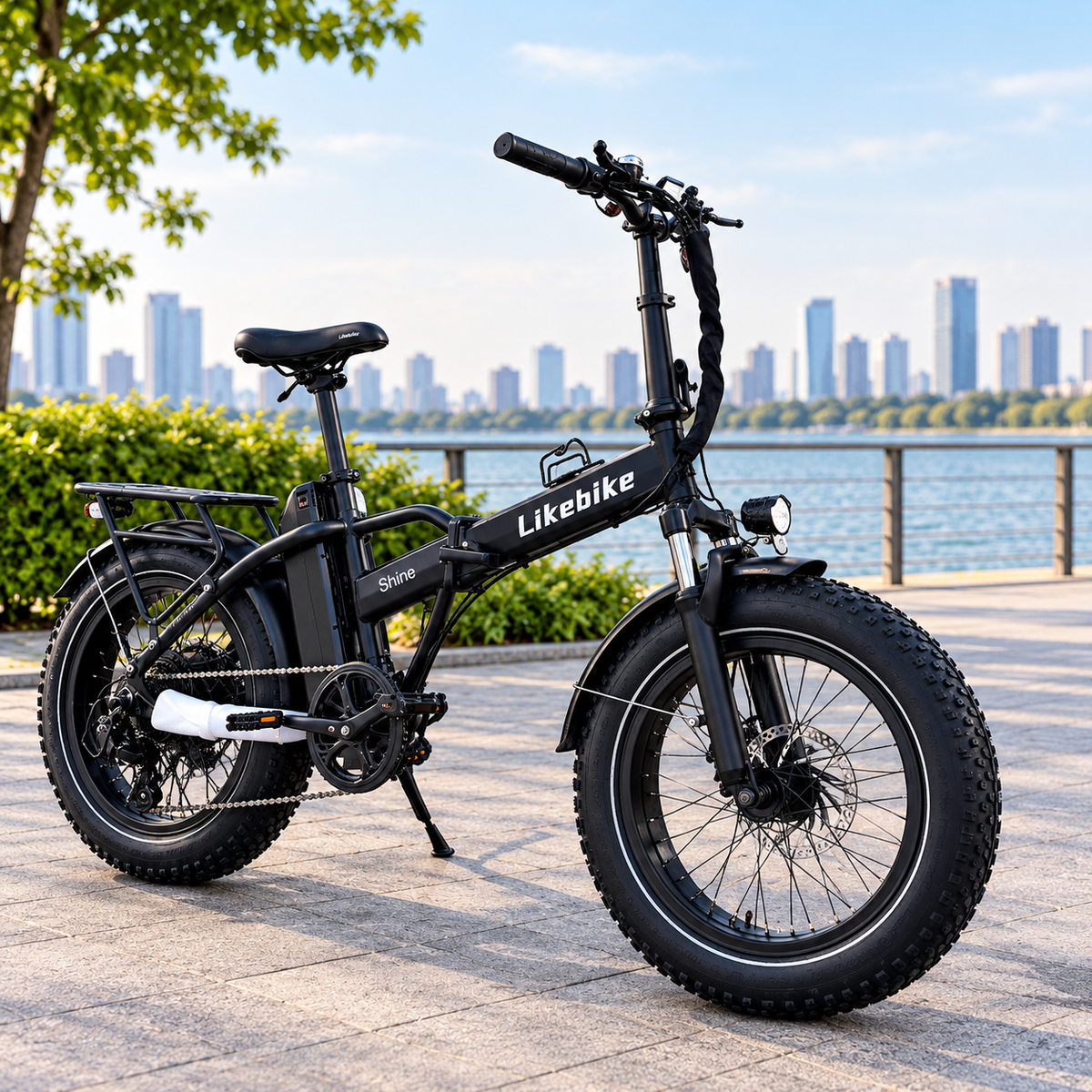 Likebike Shine – Vélo Électrique Pliable Fat Bike